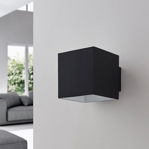 Fali Lámpa Arcchio, Zuzana, dimmable, Fekete, Nappali, Fém, Modern