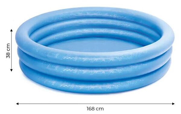 Intex 168x38 cm felfújható gyerek Medence (58446NP) - kék