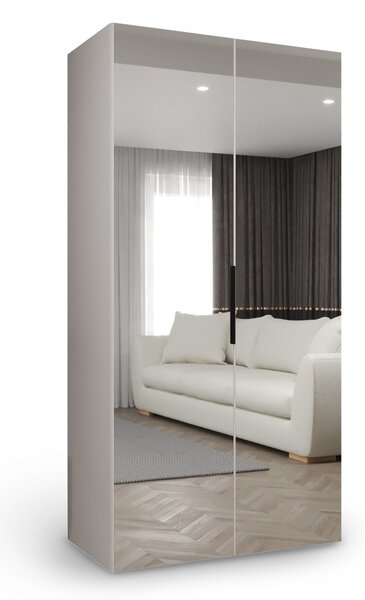 MARBELLA 3 ruhásszekrény 100x202x52 - fehér