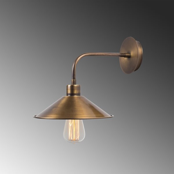 Sivani MR-889 vintage réz fém falilámpa