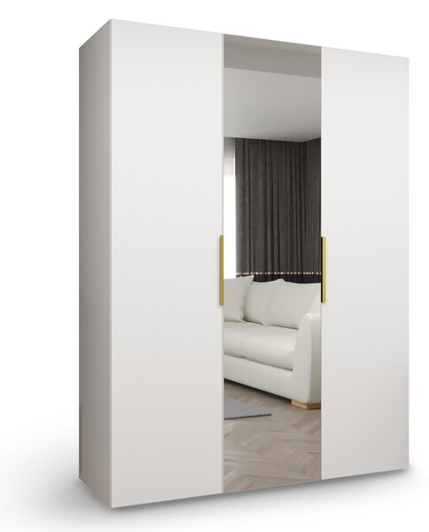 MARBELLA 2 ruhásszekrény 150x202x52 - fehér