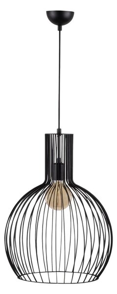Fellini MR-756 fekete vas függőlámpa, Ø38 cm