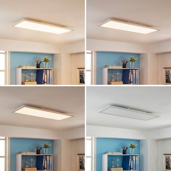 Mennyezeti Lámpa Arcchio, Enja, dimmable, Fehér, Dolgozószoba / iroda, Fém