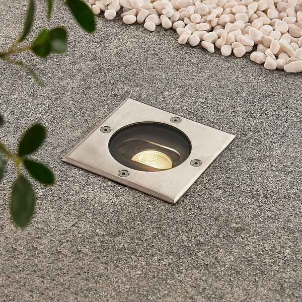 Doris LED Square Kültéri Beépíthető Spotlámpák Steel