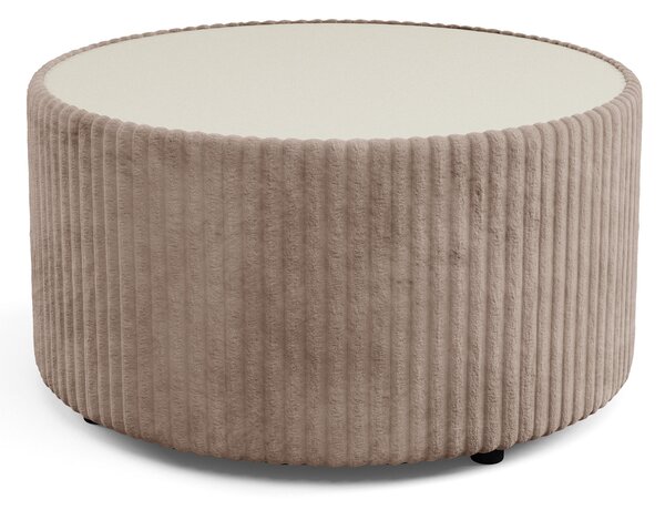 MIO ROUND kerek dohányzóasztal - barna