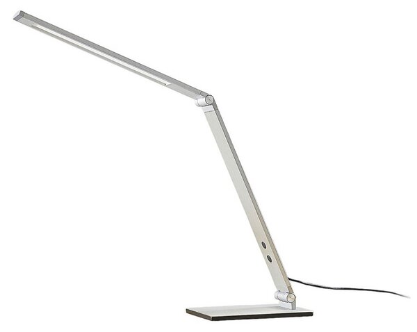 Asztali lámpa Lucande, Nicano, dimmable, Fémes, Dolgozószoba / iroda, Fém, Modern