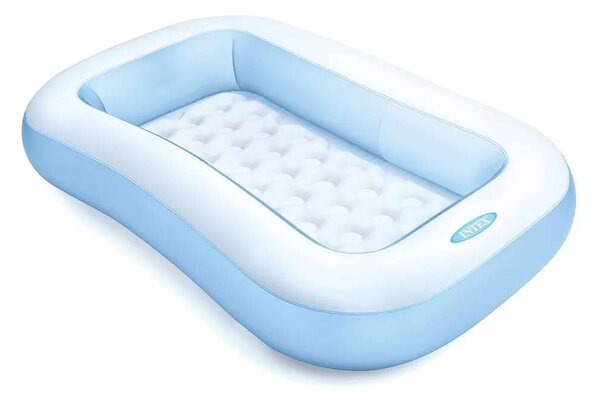 Intex 166x100x28 cm felfújható Medence (57403NP) - fehér-kék