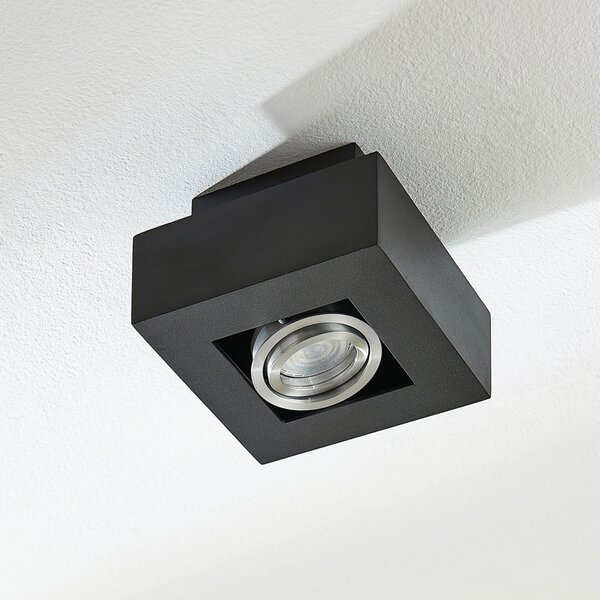 Mennyezeti Lámpa Arcchio, VINCE, dimmable, Fekete, Folyosó, Alumínium, Modern