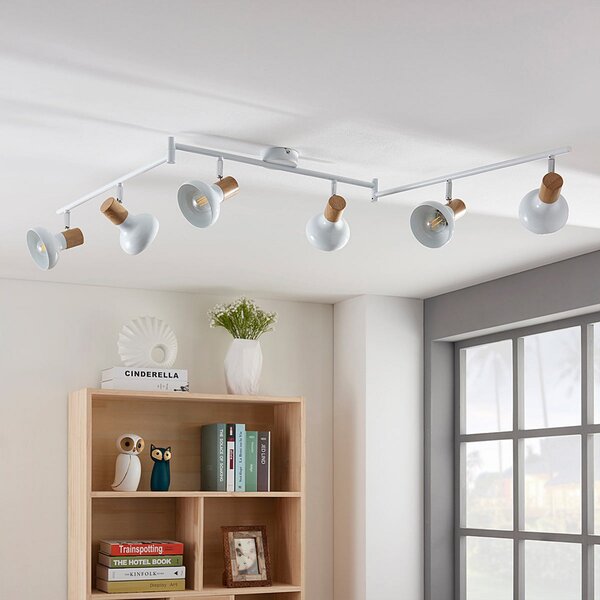 Mennyezeti Lámpa Lindby, Fridolin, dimmable, Fehér, Konyha, Fém, Modern