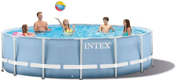 Intex Prism Frame Prémium 366x76cm Fémvázas medence (26710NP)