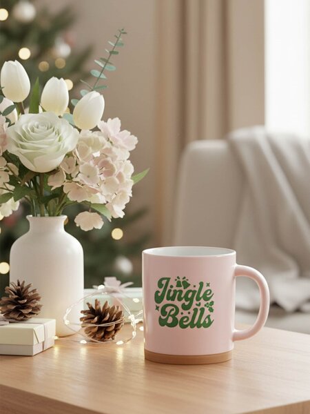 Sinsay - Karácsonyi bögre „Jingle Bells” felirattal - piros