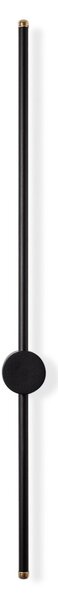 Sword 13484 fekete fém LED falilámpa