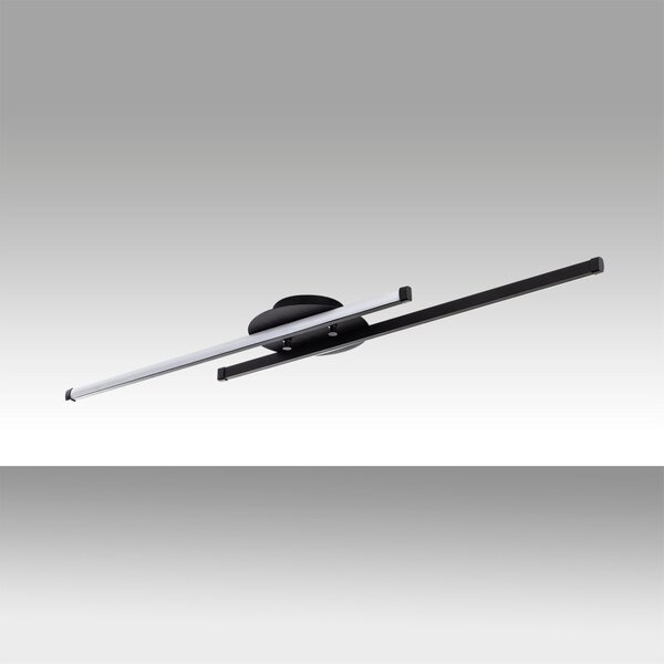 Umut 13296 fekete fém LED függőlámpa, 86 x 17 cm