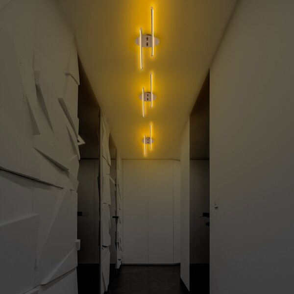 Umut 13297 arany fém LED függőlámpa, 86 x 17 cm