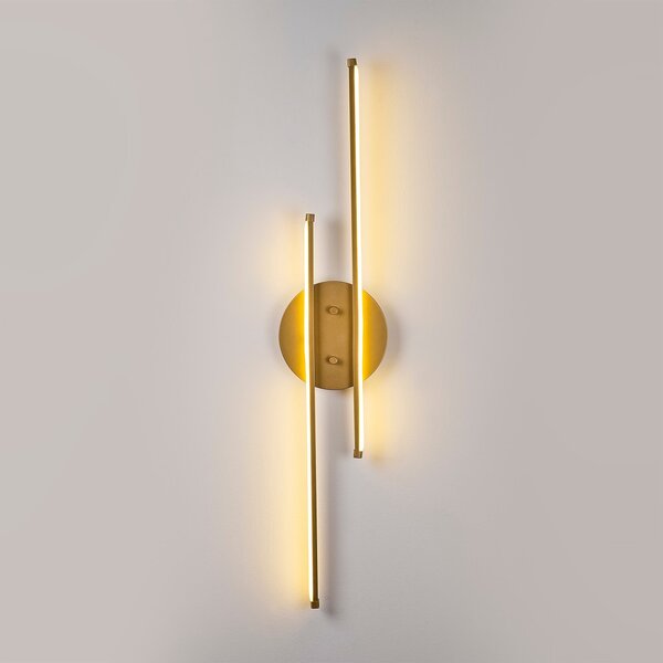 Umut 13298 arany fém LED falilámpa
