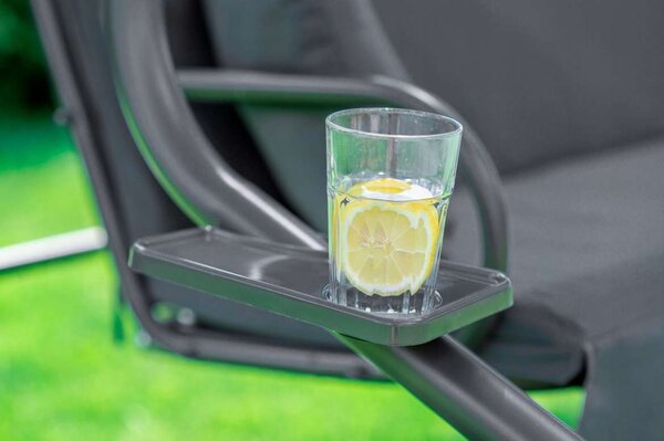 Funfit Garden Deluxe dönthető kerti Hintaágy - szürke