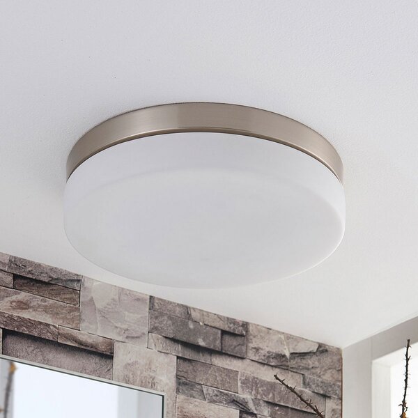 Mennyezeti Lámpa Lindby, Amilia, dimmable, Fémes, Fürdőszoba, Üveg, Modern