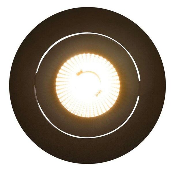 Spotlámpa Nordlux, dimmable, Fekete, Folyosó, Alumínium