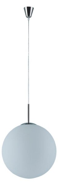 Függőlámpa Lindby, Marike, dimmable, Fehér, Nappali, Üveg, Modern