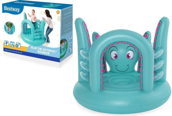 Felfújható trambulin Octopus gyermekeknek 142 x 137 x 114 cm Best