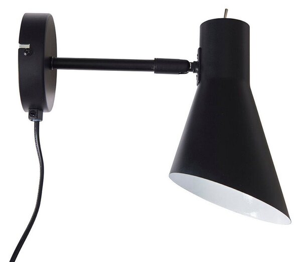 Fali Lámpa Dyberg Larsen, Denver, dimmable, Fekete, Nappali, Fém, Skandináv