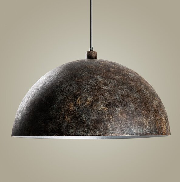 KURE-60-236 Retro antikolt fém függőlámpa, Ø60 cm