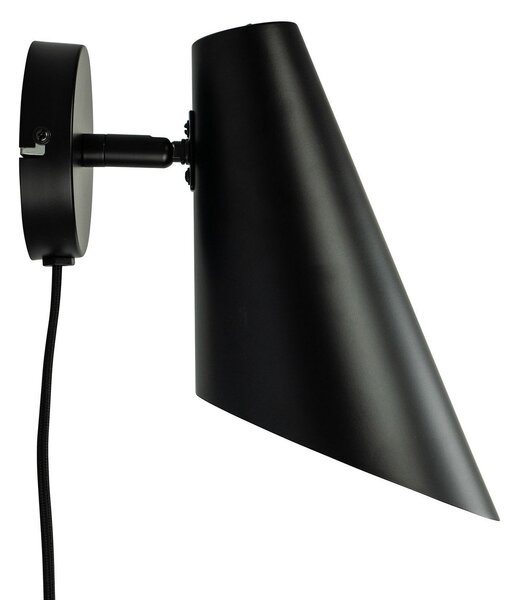 Fali Lámpa Dyberg Larsen, Cale, dimmable, Fekete, Nappali, Fém, Skandináv