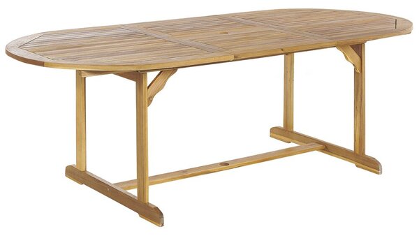 Bővíthető Kerti Akácfa Asztal 160/220 x 100 cm MAUI II