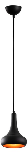 Berceste N-1366 fekete fém függőlámpa, Ø16 cm