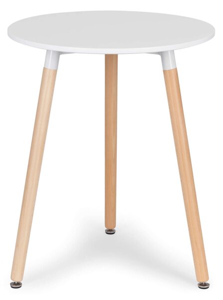 Modern fa asztal a nappali-konyhába 60cm