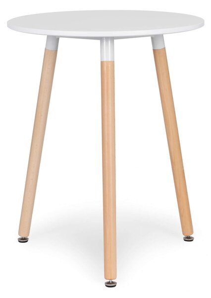 Modern fa asztal a nappali-konyhába 60cm