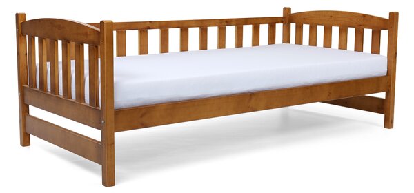 Wilsondo OLGA 2 ágy ágyneműtartóval - tölgy Méret: 180x80