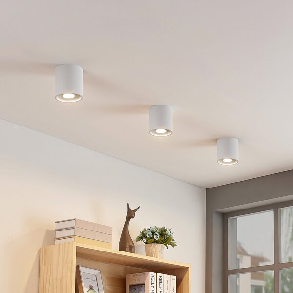 Mennyezeti Lámpa Lindby, Parvin, dimmable, Fehér, Nappali, Fém, Modern