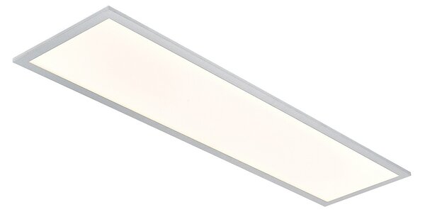 Mennyezeti Lámpa Lindby, Kjetil, dimmable, Szürke, Dolgozószoba / iroda, Műanyag, Modern
