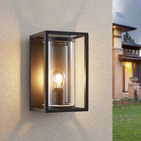 Kültéri Lámpa Lucande, Brienne, dimmable, Szürke, Terasz, Fém, Modern
