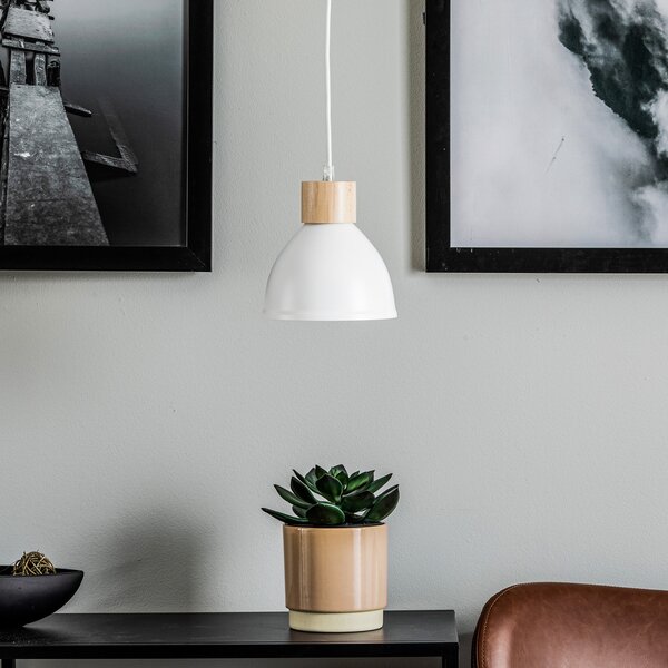 Függőlámpa Envostar, Tira, dimmable, Fehér, Nappali, Fém, Skandináv