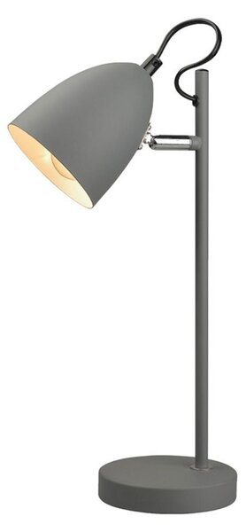 Asztali lámpa Halo Design, Szürke, Nappali, Fém