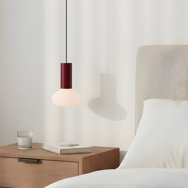 Függőlámpa ALDEX, Flo, dimmable, Piros, Nappali, Fém, Dizájn
