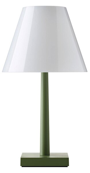 Asztali lámpa Rotaliana, Dina+, dimmable, Zöld, Nappali, Fém, Dizájn