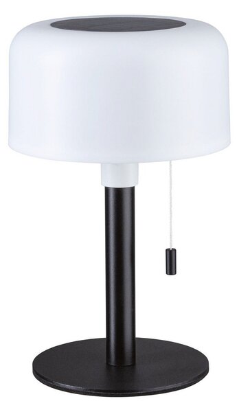 Kültéri Lámpa Paulmann, Bartja, dimmable, Fekete, Nappali, Műanyag, Modern