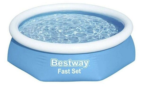 BESTWAY 57448 Kerti medence 244x61cm - bővített verzió, családi medence, nyári szórakozás, medence kiegészítők