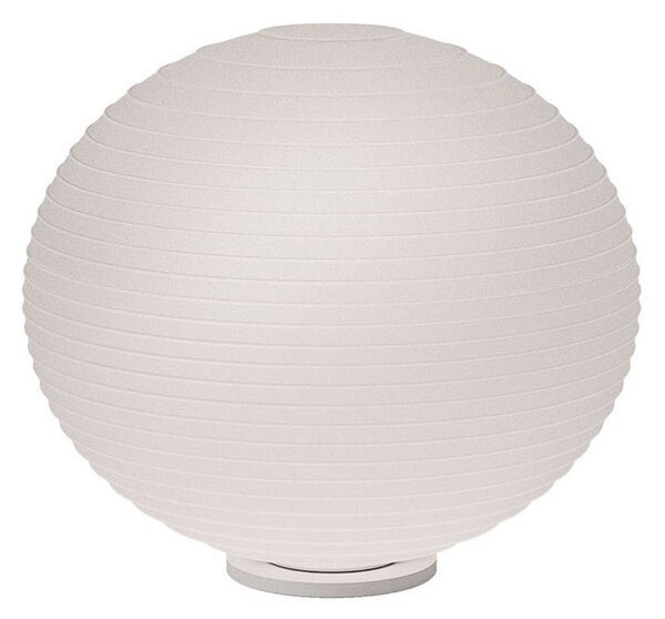 Asztali lámpa Rotaliana, Flow Glass, dimmable, Fehér, Nappali, Üveg, Dizájn