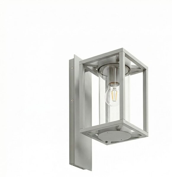 Kültéri Lámpa Lucande, Ferda, dimmable, Szürke, Terasz, Alumínium, Modern