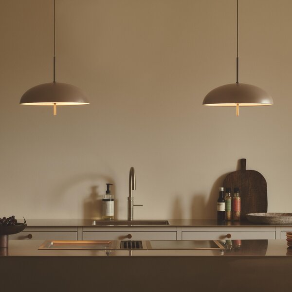 Függőlámpa DFTP by Nordlux, Versale, dimmable, Barna / Rozsdabarna, Étkező, Fém, Skandináv