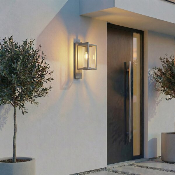 Kültéri Lámpa Lucande, Ferda, dimmable, Szürke, Terasz, Alumínium, Modern