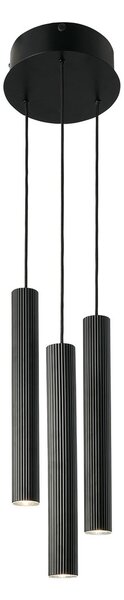 Függőlámpa Nordlux, Vico, dimmable, Fekete, Étkező, Alumínium