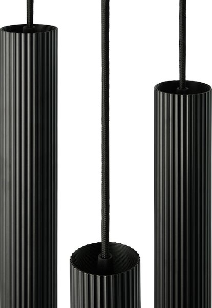Függőlámpa Nordlux, Vico, dimmable, Fekete, Étkező, Alumínium