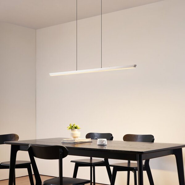 Függőlámpa Lucande, Solvar, dimmable, Fémes, Nappali, Fém, Modern