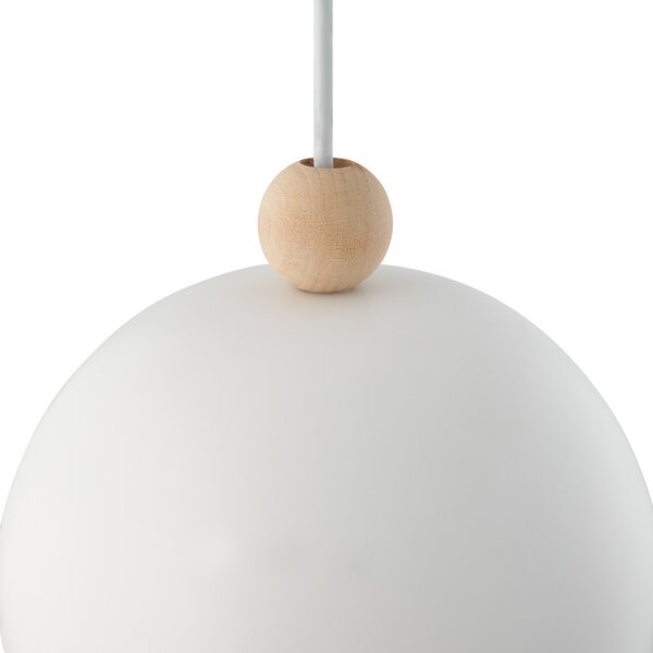 Függőlámpa Nordlux, Gaston, dimmable, Fehér, Étkező, Fém, Skandináv