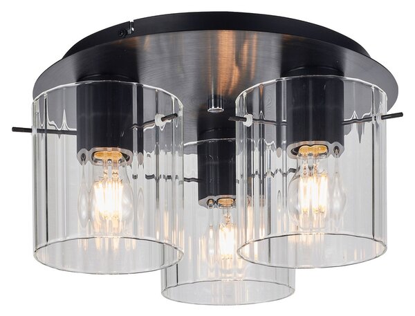 Mennyezeti Lámpa Lucande, Eirian, dimmable, Átlátszó, Nappali, Fém, Modern